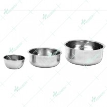 Lotion Bowls (Unicef Pattern), Half Curved, Open Rim 