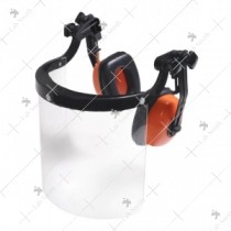Combo Unit Of Earmuffs And Faceshield
