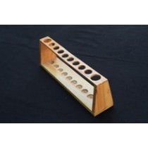 Test Tube Stand, Multiple Size Holes , Wooden