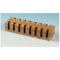 Test Tube Rack, Semi Micro, Wooden