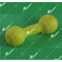 Bone and dumbbell shape of squeak vinyl toys