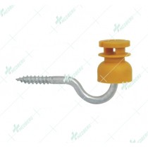 Slot insulator with screw