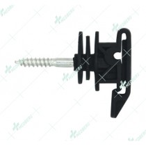 Rope and tape insulator with strip catching