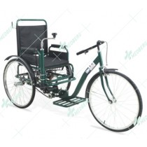 Steel Tricycle Wheelchair
