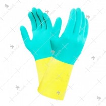 Ansell Bi-color Latex/Neoprene Gloves 87-900