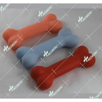 Bone and dumbbell shape of squeak vinyl toys