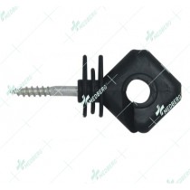 Ring insulator with screw