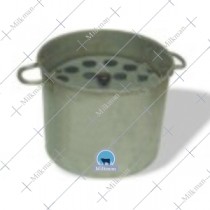 Water Bath plain with rack of Aluminium for Butyrometer