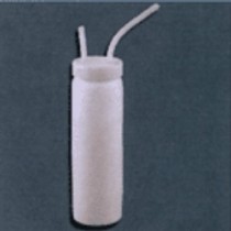 PTFE Gas Wash Bottle with Screw Cap