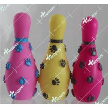 Ball shape of squeak vinyl toys