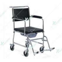 Steel Commode Wheelchair 