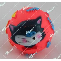 Ball shape of squeak vinyl toys