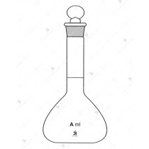 Flasks Volumetric (Measuring), Wide Mouth with interchangeable Glass Stopper, Accuracy as per Class ‘A’ with works certificate. 