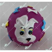 Ball shape of squeak vinyl toys