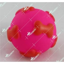Ball shape of squeak vinyl toys