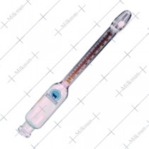 Milk Butyrometer Corning Glass 0-8% Flat Scale, Super Grade