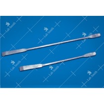 Micro Spatula Double, Stainless Steel