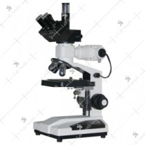 Trinocular Upright Metallurgical Microscope 
