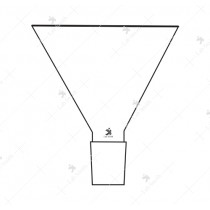 Powder Funnel with 2429 cone at stem.