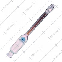 Milk Butyrometer Corning Glass 0-4% Flat Scale