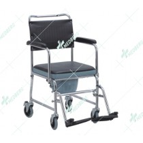 Steel Commode Wheelchair