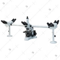 Multi-Viewing Head Microscopes