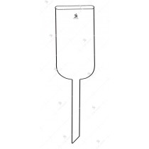 Adapter, for Gooch Crucible.