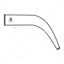 Adapter, for Liebig’s condenser straight or bent.