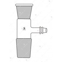 Adapters, Socket to cone with Tee Connection.