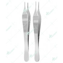 Adson Tissue Forceps, 1x2 teeth straight