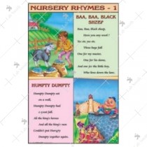 Baa Baa Black Sheep Nursery Rhymes Chart