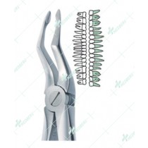 Bayonet Tip Upper Atraumatic Extraction Forceps