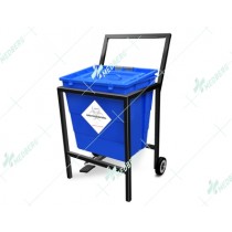 Waste Segregation Trolleys (Mild Steel) 30 Ltr