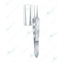 Bishop-Harmon Micro Tissue Forceps, 1x2 Teeth, 0.3mm Tip