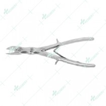 Bone Cutting Forceps (Double Action)-Curved