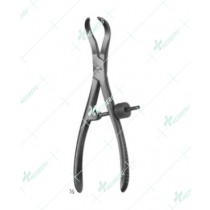 Bone Holding Forceps, with thread fixation, 170 mm