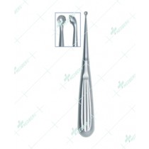 Bruns Bone Curette, 5mm dia.