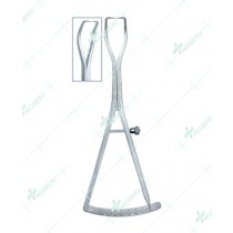 Castroviejo Caliper, Short, Right Angle
