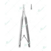 Castroviejo Needle Holders & Stainless Steel Saliva Ejectors, 13 cm