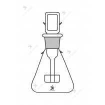 Cavett Blood Test Apparatus, consists of Conical Flask 100 ml.