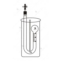 Charle’s Law Apparatus, with one litre tall form beaker.