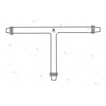 Connection Tubes, T shape.