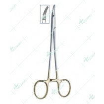 Crile Wood Needle Holder- Curved