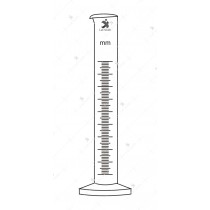 Cylinder, Rain measure Metric Scale Graduation.