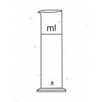Cylinder, With single graduation mark at 1000 ml for sedimentation of sand
