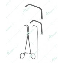 De Bakey Back Clamps, 205 mm