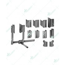 De Bakey Rib Spreaders, 50 x 80mm
