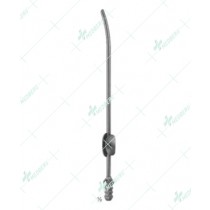 De Bakey Suction Tube, with finger cut-off, 190 mm