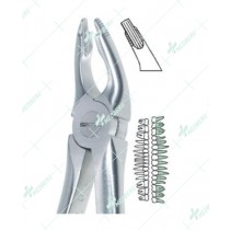 Deep Gripping Upper Atraumatic Extraction Forceps