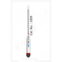 Borosilicate Glass Density Petroleum Hydrometer Calibration 0.001 Max Length 270 manufacturer in India